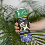 Personalised South Sea Islanders National Recognition Day Skinny Tumbler Australia Aboriginal Vanuatu Pig Tusk