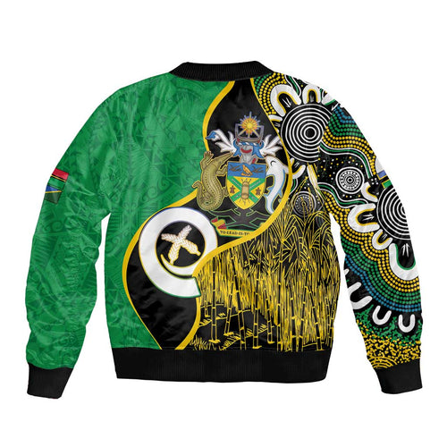 Australian South Sea Islanders National Recognition Day Bomber Jacket Solomon Islands And Vanuatu Culture