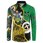 Australian South Sea Islanders National Recognition Day Button Sweatshirt Solomon Islands And Vanuatu Culture