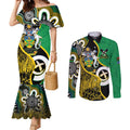 Australian South Sea Islanders National Recognition Day Couples Matching Mermaid Dress and Long Sleeve Button Shirt Solomon Islands And Vanuatu Culture