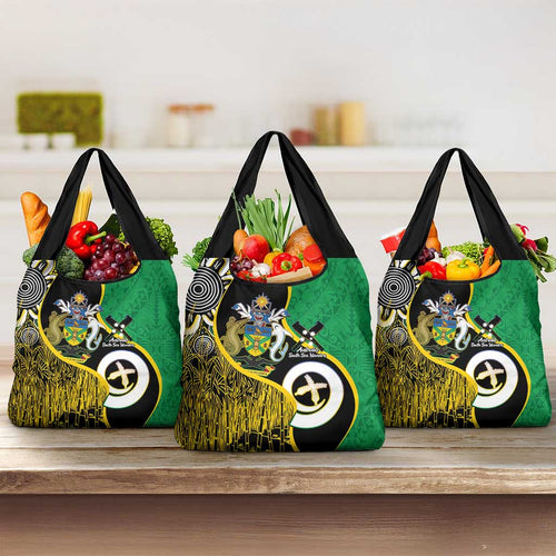 Australian South Sea Islanders National Recognition Day Grocery Bag Solomon Islands And Vanuatu Culture