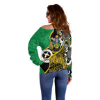 Australian South Sea Islanders National Recognition Day Off Shoulder Sweater Solomon Islands And Vanuatu Culture