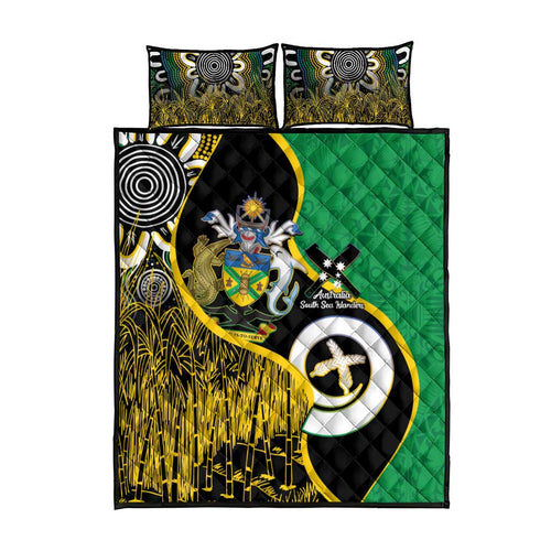 Australian South Sea Islanders National Recognition Day Quilt Bed Set Solomon Islands And Vanuatu Culture