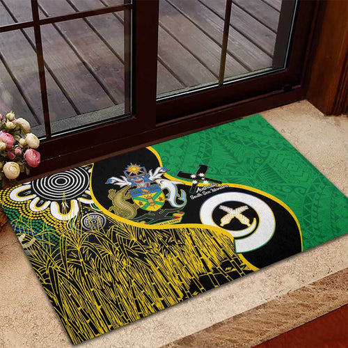 Australian South Sea Islanders National Recognition Day Rubber Doormat Solomon Islands And Vanuatu Culture