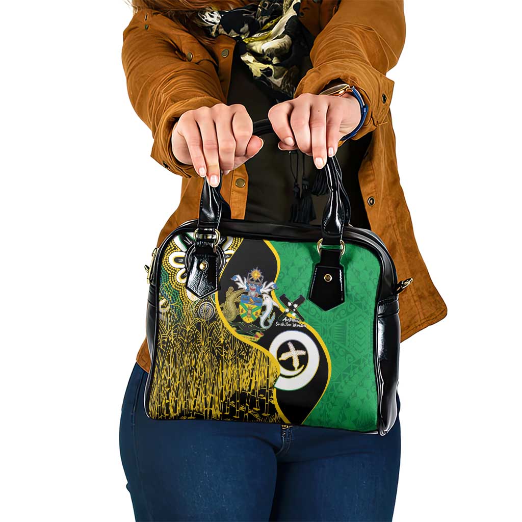 Australian South Sea Islanders National Recognition Day Shoulder Handbag Solomon Islands And Vanuatu Culture