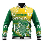 Custom Australia Socceroos Football Baseball Jacket Come On Aussie