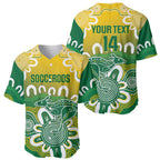 Custom Australia Socceroos Football Baseball Jersey Come On Aussie