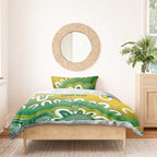 Custom Australia Socceroos Football Bedding Set Come On Aussie