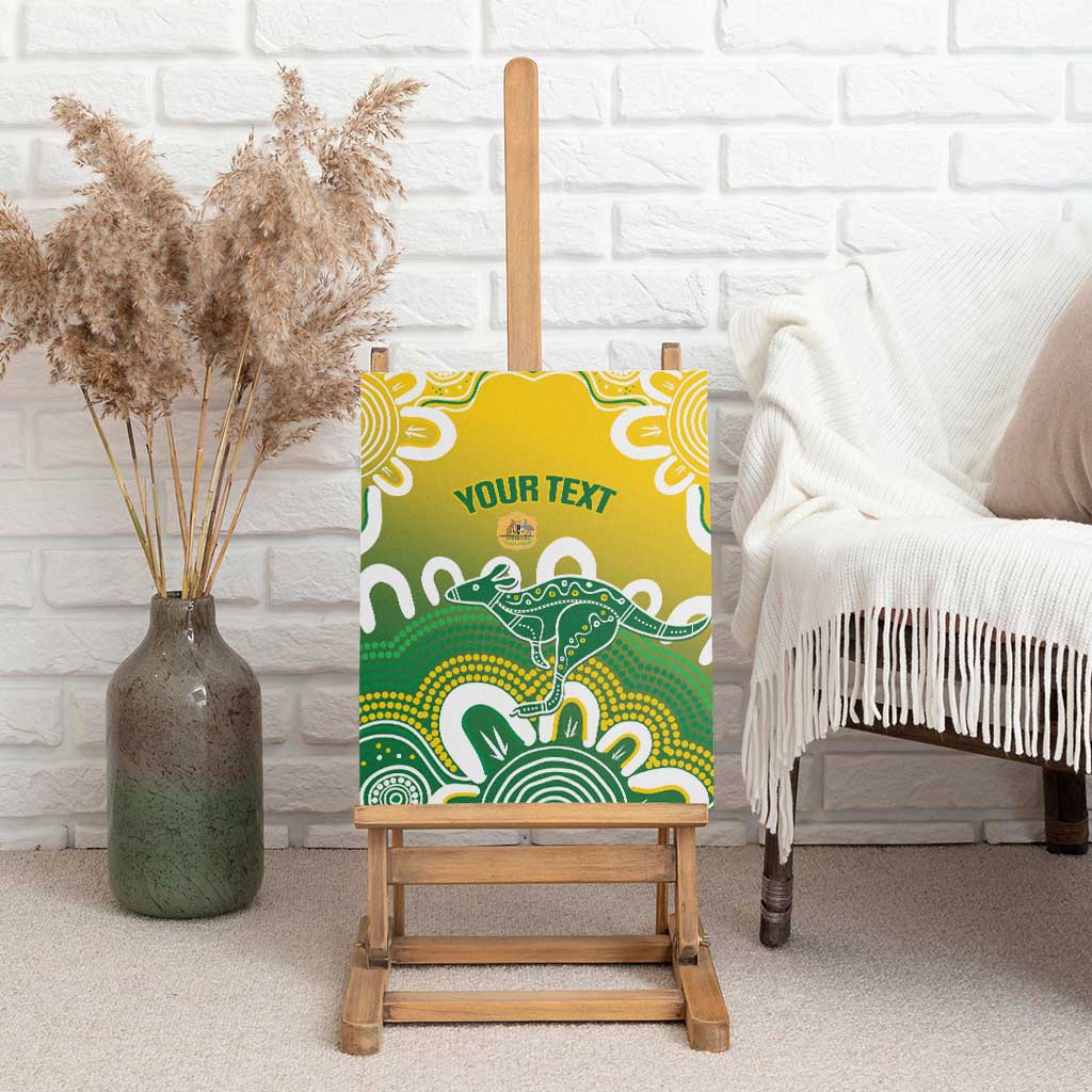 Custom Australia Socceroos Football Canvas Wall Art Come On Aussie