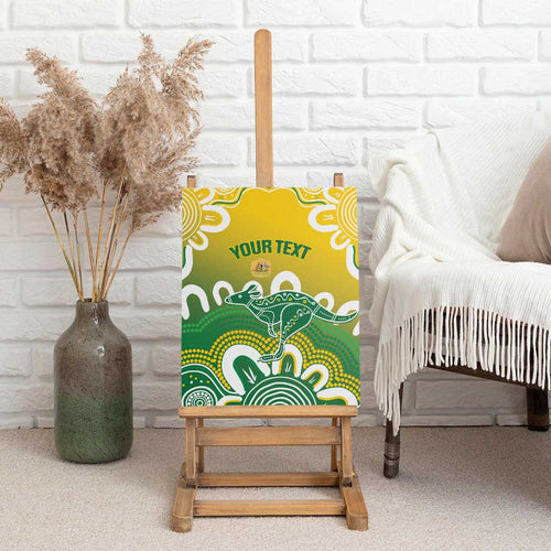 Custom Australia Socceroos Football Canvas Wall Art Come On Aussie