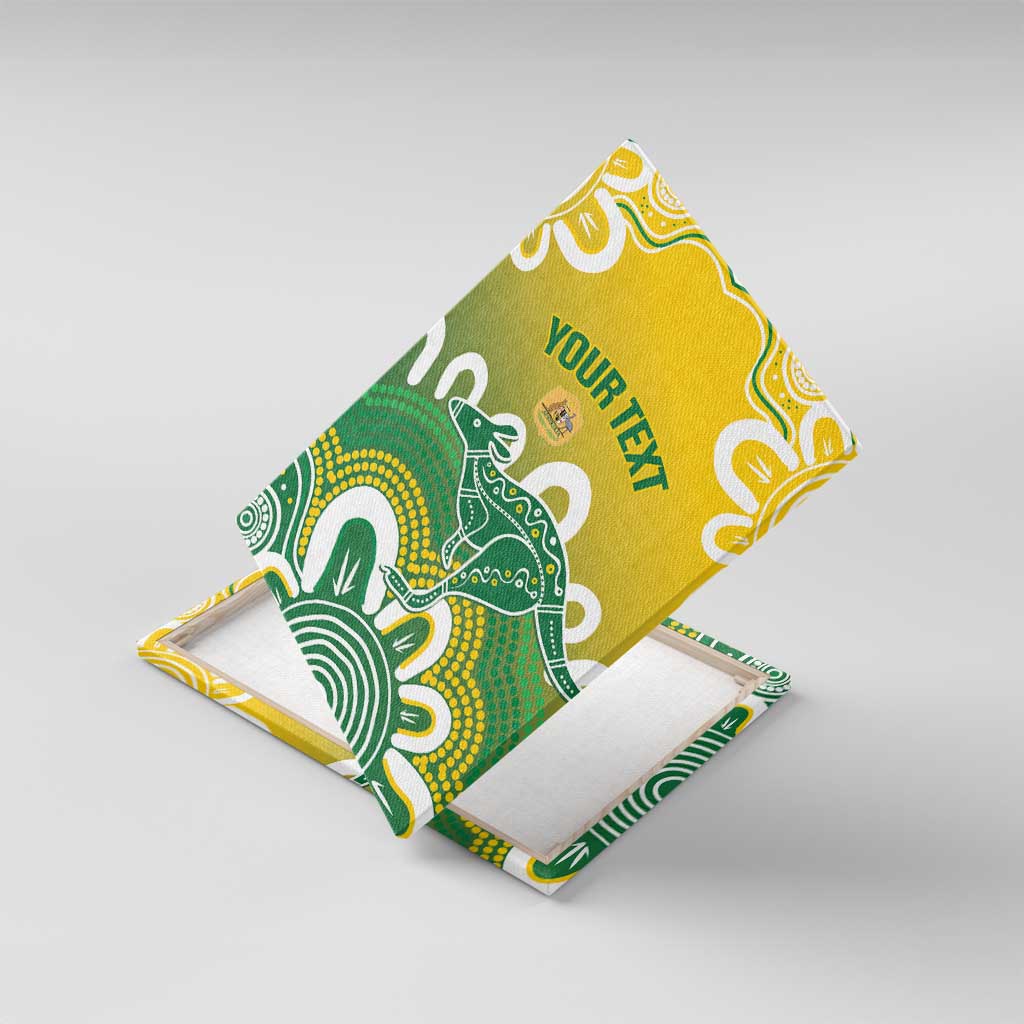 Custom Australia Socceroos Football Canvas Wall Art Come On Aussie