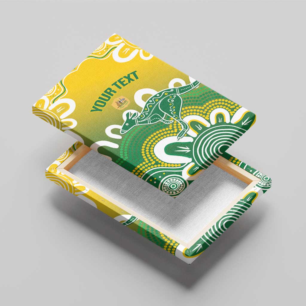 Custom Australia Socceroos Football Canvas Wall Art Come On Aussie