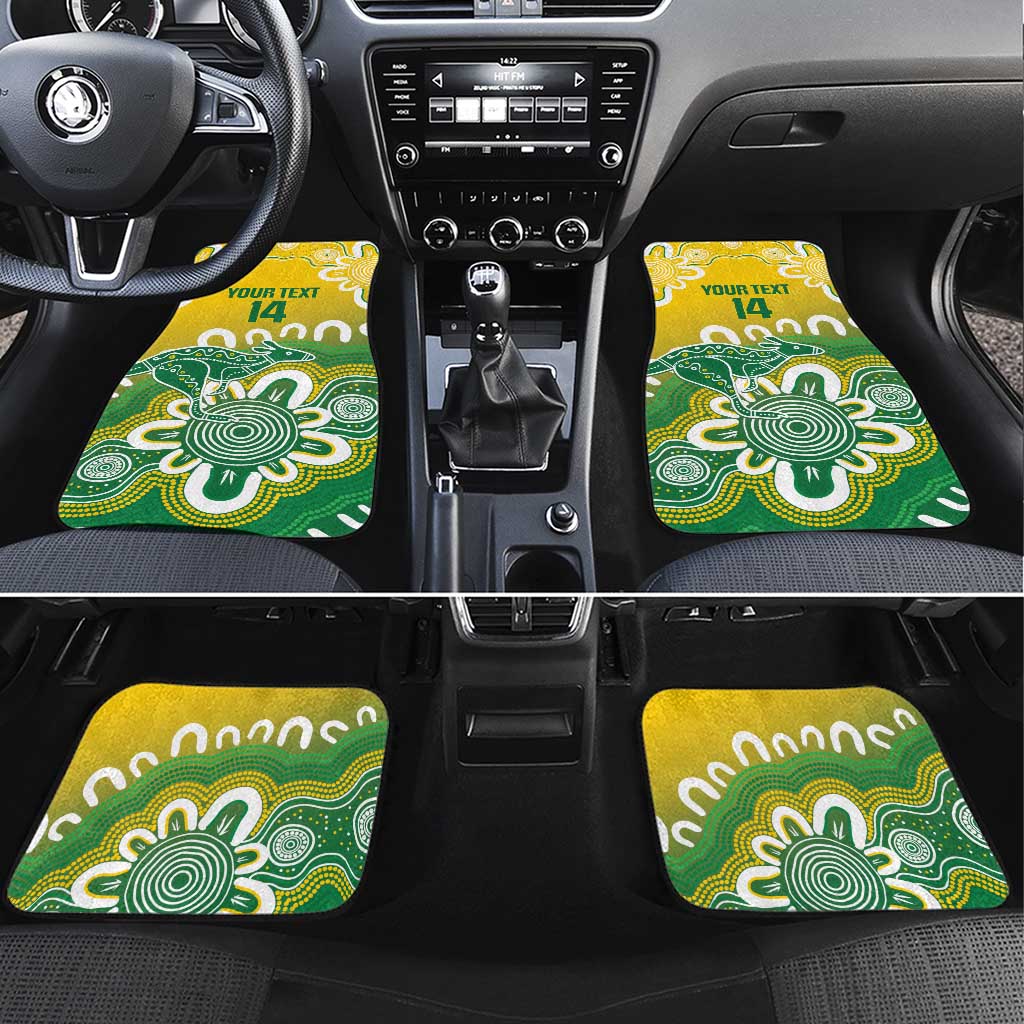 Custom Australia Socceroos Football Car Mats Come On Aussie
