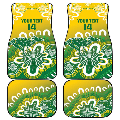Custom Australia Socceroos Football Car Mats Come On Aussie