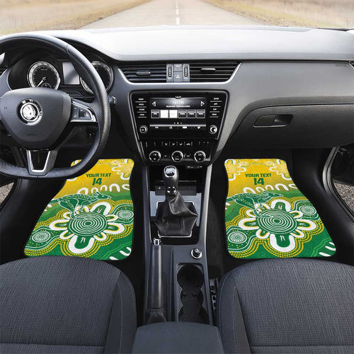 Custom Australia Socceroos Football Car Mats Come On Aussie