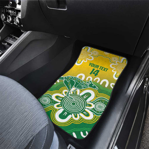 Custom Australia Socceroos Football Car Mats Come On Aussie