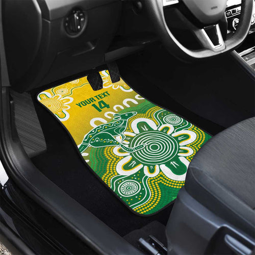 Custom Australia Socceroos Football Car Mats Come On Aussie