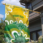 Custom Australia Socceroos Football Garden Flag Come On Aussie