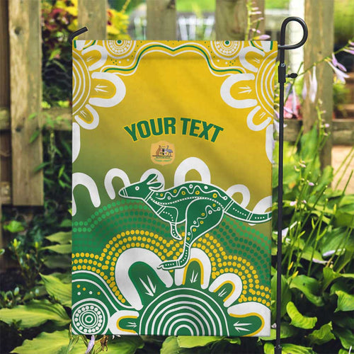 Custom Australia Socceroos Football Garden Flag Come On Aussie