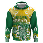 Custom Australia Socceroos Football Hoodie Come On Aussie
