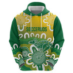 Custom Australia Socceroos Football Hoodie Come On Aussie