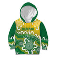 Custom Australia Socceroos Football Kid Hoodie Come On Aussie