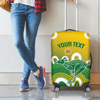 Custom Australia Socceroos Football Luggage Cover Come On Aussie