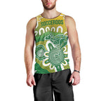 Custom Australia Socceroos Football Men Tank Top Come On Aussie