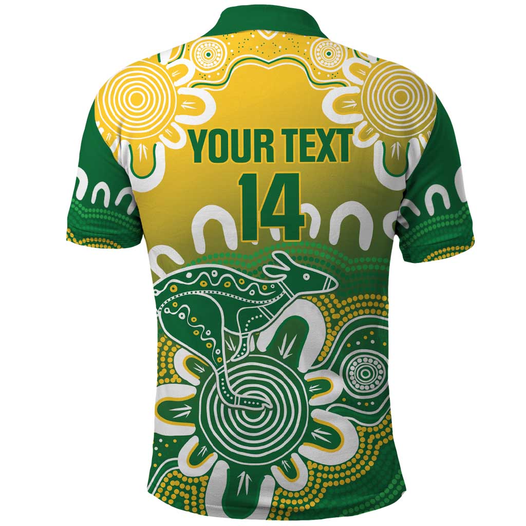 Custom Australia Socceroos Football Polo Shirt Come On Aussie