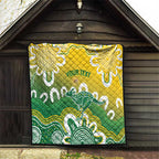 Custom Australia Socceroos Football Quilt Come On Aussie