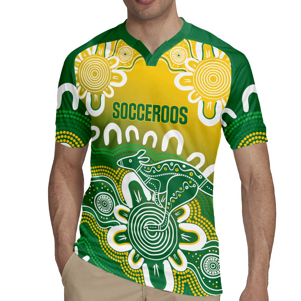 Custom Australia Socceroos Football Rugby Jersey Come On Aussie