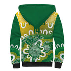 Custom Australia Socceroos Football Sherpa Hoodie Come On Aussie