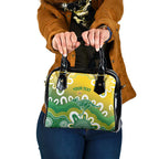 Custom Australia Socceroos Football Shoulder Handbag Come On Aussie