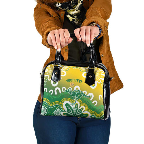 Custom Australia Socceroos Football Shoulder Handbag Come On Aussie