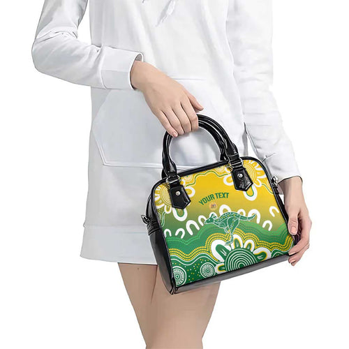Custom Australia Socceroos Football Shoulder Handbag Come On Aussie