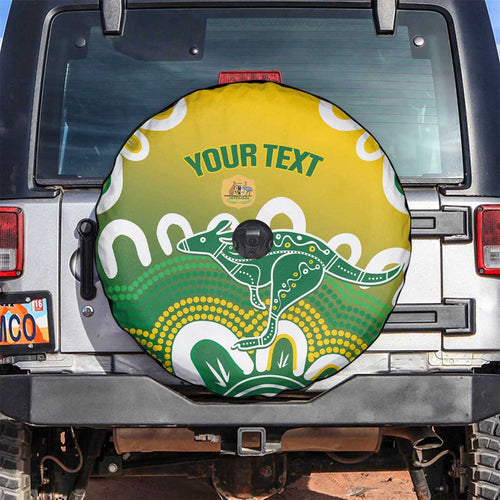Custom Australia Socceroos Football Spare Tire Cover Come On Aussie
