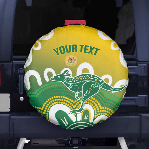 Custom Australia Socceroos Football Spare Tire Cover Come On Aussie