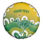 Custom Australia Socceroos Football Spare Tire Cover Come On Aussie