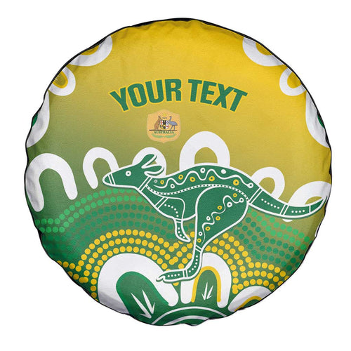Custom Australia Socceroos Football Spare Tire Cover Come On Aussie
