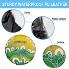 Custom Australia Socceroos Football Spare Tire Cover Come On Aussie