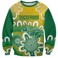 Custom Australia Socceroos Football Sweatshirt Come On Aussie