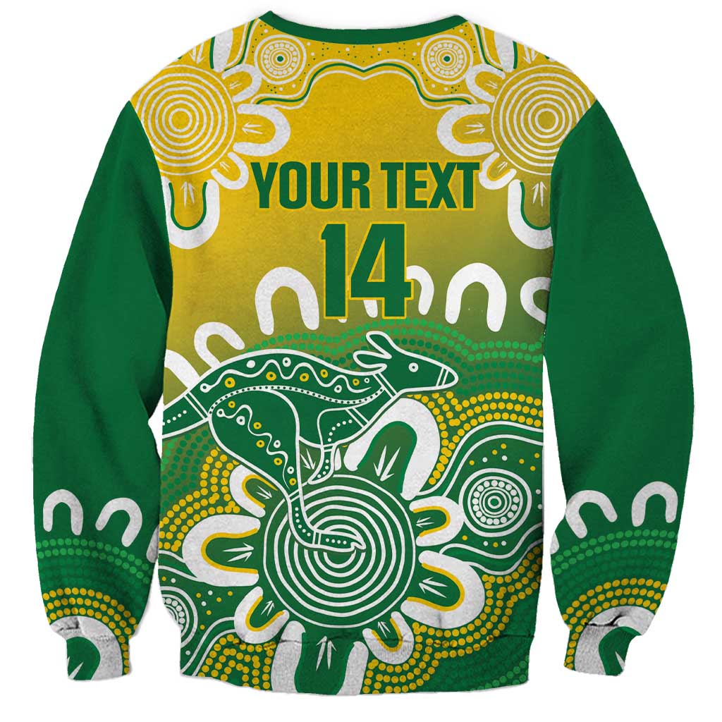 Custom Australia Socceroos Football Sweatshirt Come On Aussie