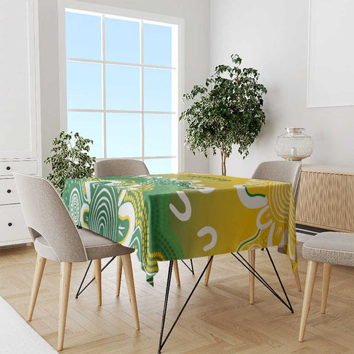Custom Australia Socceroos Football Tablecloth Come On Aussie