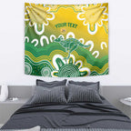 Custom Australia Socceroos Football Tapestry Come On Aussie