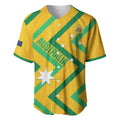 Custom Australia Socceroos Football Baseball Jersey 2025 Sporty Version