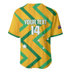 Custom Australia Socceroos Football Baseball Jersey 2025 Sporty Version