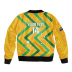Custom Australia Socceroos Football Bomber Jacket 2025 Sporty Version