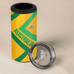 Custom Australia Socceroos Football 4 in 1 Can Cooler Tumbler 2025 Sporty Version