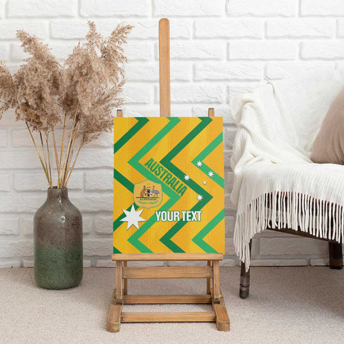 Custom Australia Socceroos Football Canvas Wall Art 2025 Sporty Version