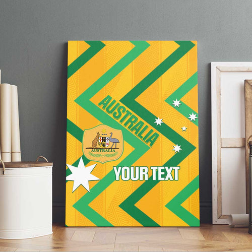 Custom Australia Socceroos Football Canvas Wall Art 2025 Sporty Version